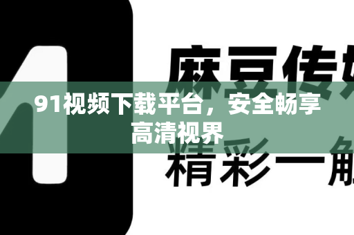 91视频下载平台，安全畅享高清视界